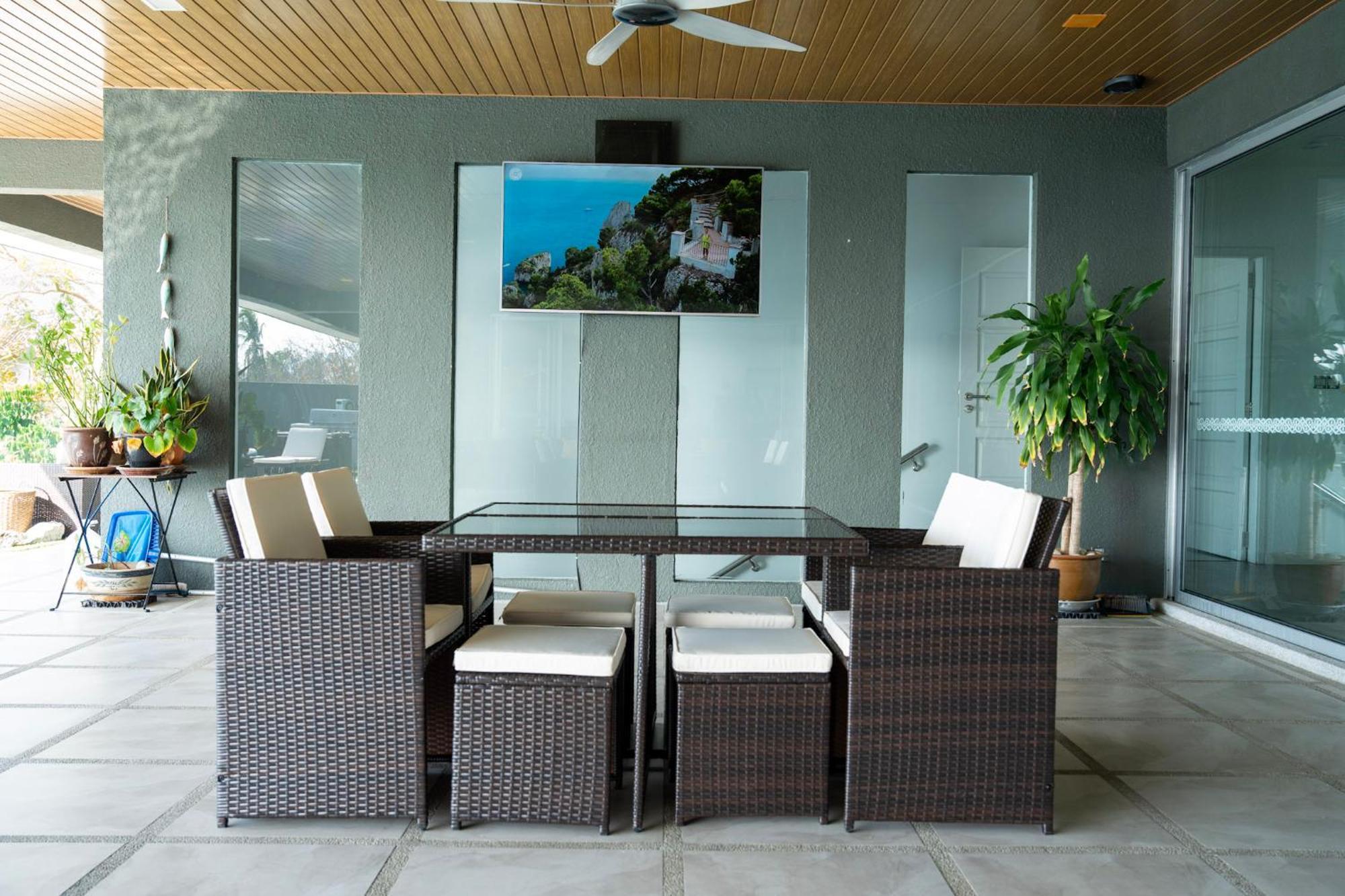 Aroha Seaview Villa - Private Pool - Pantai Cenang  Exteriér fotografie